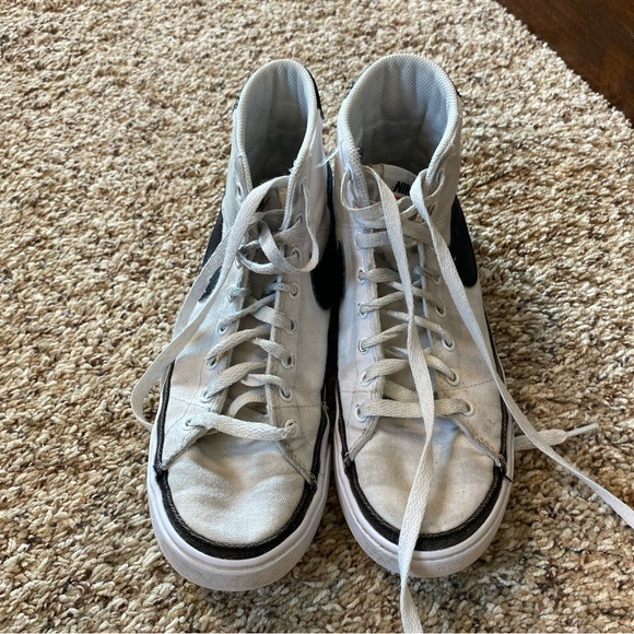 Women’s High Top Court Legacy Canvas Sneakers size 8 White - Picture 4 of 10